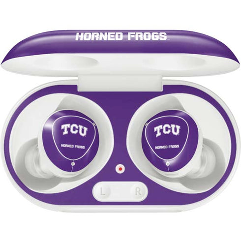 Texas Christian University TCU Horned Frogs Galaxy Buds Plus Skin